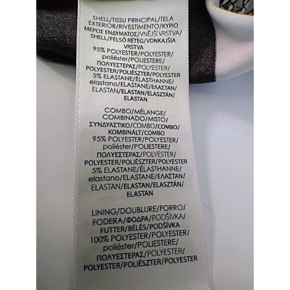 Chaps Women's Blue And Tan Striped Maxi Dress, Size M - Picture 5 of 10